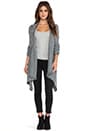 view 1 of 4 Mayer Striped Cardigan in Black