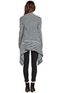 view 3 of 4 Mayer Striped Cardigan in Black