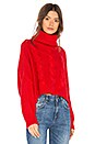 view 2 of 4 JACK by Steve Madden Hobie Sweater in Ribbon Red