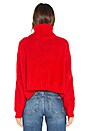 view 3 of 4 JACK by Steve Madden Hobie Sweater in Ribbon Red