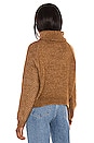view 3 of 4 That Wing You Do Sweater in Dark Camel