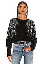 view 1 of 5 Drip Too Hard Sweater in Black