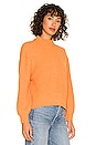 view 2 of 5 Cold Shoulder Sweater in Creamsicle