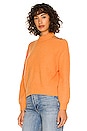 view 3 of 5 Cold Shoulder Sweater in Creamsicle
