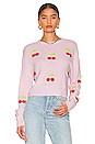 view 1 of 4 Cherry You Up Sweater in Lavender
