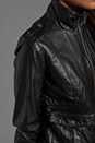 view 5 of 5 Clayborne Soft Faux Leather Jacket in Black