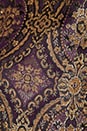 view 6 of 6 Joss Vintage Brocade Bomber Jacket in Regal Purple
