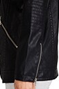 view 6 of 6 BLOUSON MOTARD ATLEG in Black