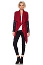 view 1 of 4 Henrietta Wool Jacket in Blood Red