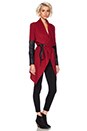 view 3 of 4 Henrietta Wool Jacket in Blood Red