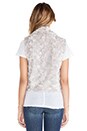 view 3 of 4 Stanic Faux Fur Vest in Taupe