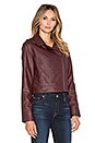 view 3 of 4 Berger Jacket in Dark Berry
