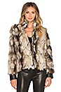 view 2 of 4 Jack by Steve Madden Tempest Faux Fur Coat in Multi