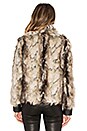 view 4 of 4 Jack by Steve Madden Tempest Faux Fur Coat in Multi