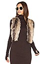 view 1 of 4 Jack By Steve Madden Loree Faux Fur Vest in Multi