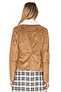 view 3 of 4 Bourne Jacket with Faux Fur Lining in Camel