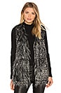 view 1 of 4 Jack By Steve Madden Agneta Faux Fur Vest in Black