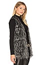 view 2 of 4 Jack By Steve Madden Agneta Faux Fur Vest in Black