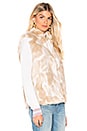 view 2 of 4 JACK by Steve Madden Faux Fur What Vest in Ivory