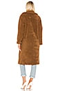 view 4 of 4 Paddington Teddy Coat in Coco Brown