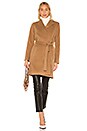 view 2 of 4 Jack By Steve Madden Keep Your Secrets Wrap Coat in Camel