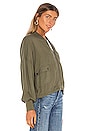 view 2 of 4 BLOUSON BOMBER FLIGHT CLUB in Sage
