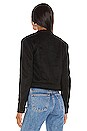 view 3 of 4 BLOUSON SUEDE ME LOVE YOU in Black