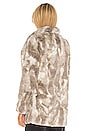 view 3 of 4 Swirls Gone Wild Jacket in Grey