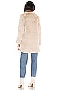 view 3 of 3 Fur Elise Faux Fur Coat in Light Tan
