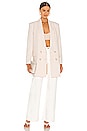 view 1 of 5 Dressed To Thrill Blazer in Vintage Ivory