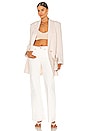 view 5 of 5 Dressed To Thrill Blazer in Vintage Ivory