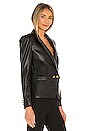 view 3 of 5 Back Faux More Blazer in Black
