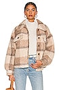 view 1 of 4 Plaid To See You Jacket in Light Camel