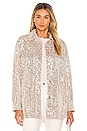view 1 of 5 Glitter Sweet Jacket in Silver
