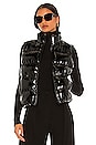 view 1 of 5 GILET CLOUD SHINE in Black