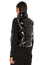 view 4 of 5 GILET CLOUD SHINE in Black
