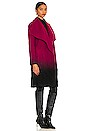 view 2 of 3 Ombre My Way Coat in Beet