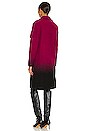 view 3 of 3 Ombre My Way Coat in Beet