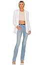 view 5 of 5 Linen On The Edge Blazer in White