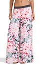 view 1 of 7 Sundra Wide Leg Floral Pant in Pink