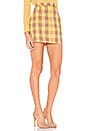 view 2 of 4 Best I Ever Plaid Skirt in Lemon Drop