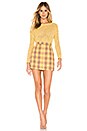 view 4 of 4 Best I Ever Plaid Skirt in Lemon Drop