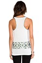 view 3 of 5 Joy Sequin Tank in Dirty White