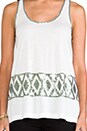 view 4 of 5 Joy Sequin Tank in Dirty White