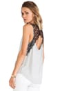 view 1 of 5 CAMISETA TIRANTES ENCAJE MINDY in Heather Grey