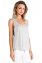 view 3 of 5 CAMISETA TIRANTES ENCAJE MINDY in Heather Grey