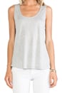 view 5 of 5 CAMISETA TIRANTES ENCAJE MINDY in Heather Grey