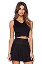 view 1 of 3 TOP CORTO CLAIRE in Black