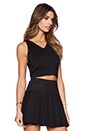 view 2 of 3 TOP CORTO CLAIRE in Black