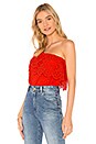 view 2 of 4 JACK by Steve Madden Lolita Top in Poppy Red